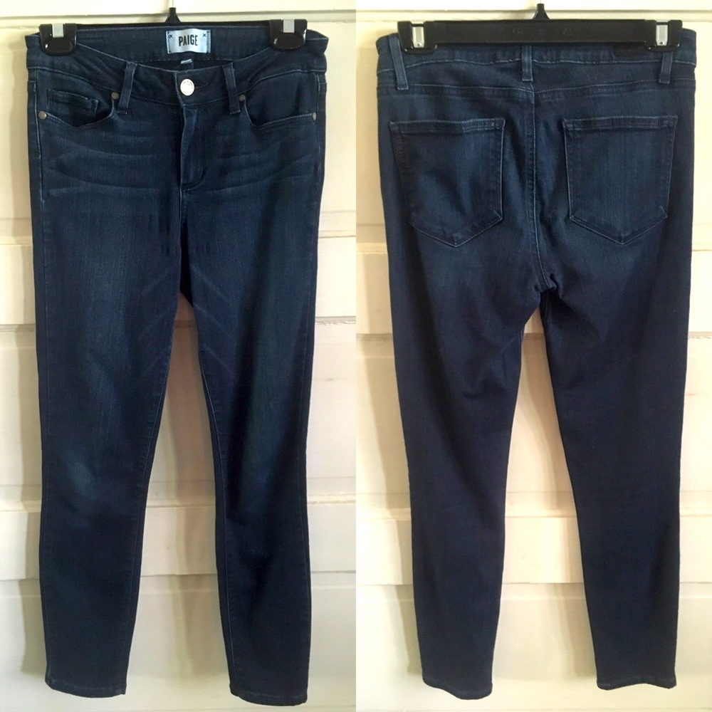 DONATED - Cropped Skinny Jeans Paige Denim